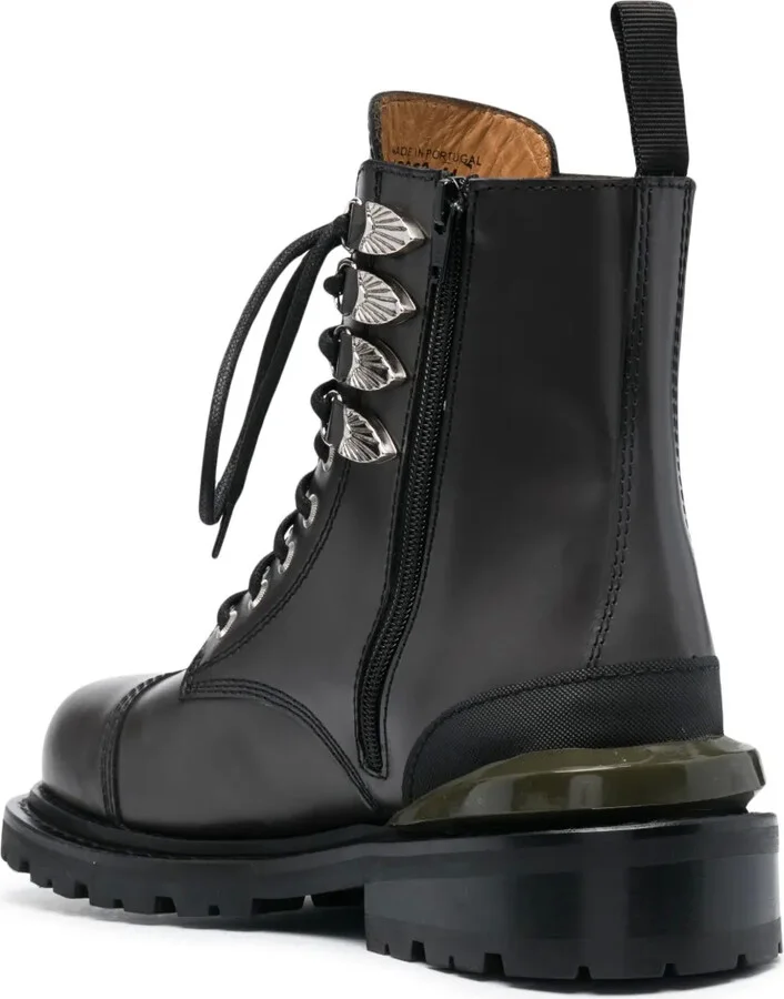 Side Gore leather ankle boots - Image 3