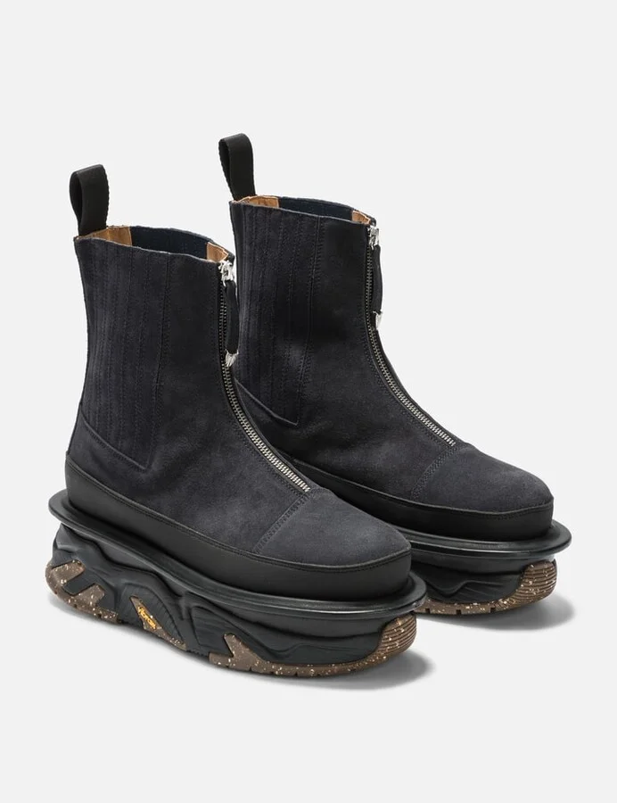 Side Gore Platform Boots - Image 4