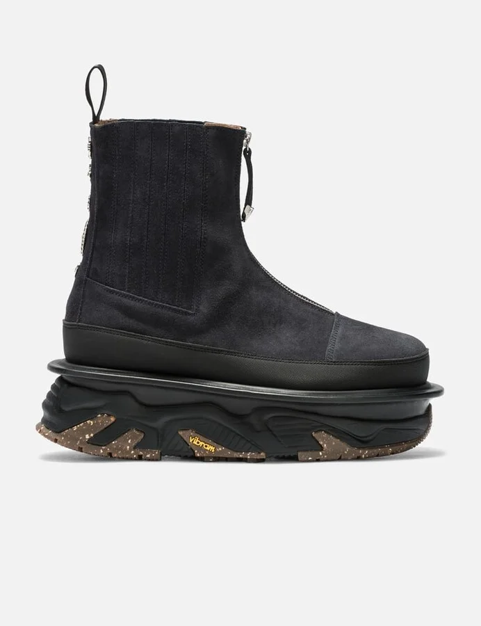 Side Gore Platform Boots
