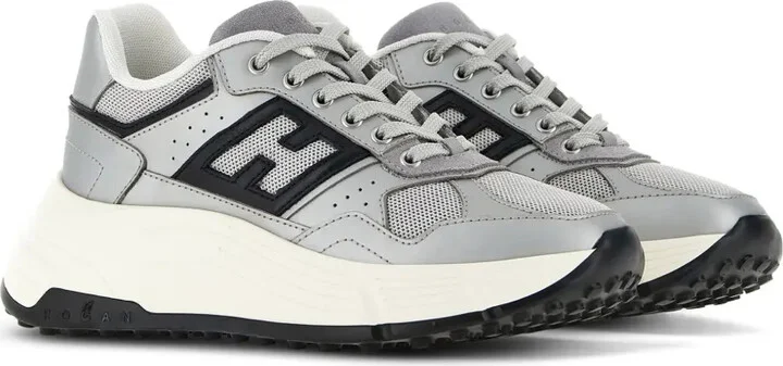 Side Logo Patch Platform Sneakers - Image 2