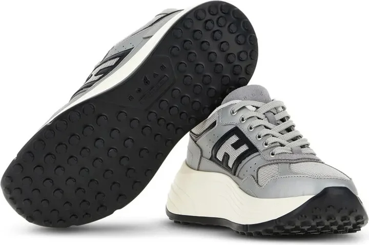 Side Logo Patch Platform Sneakers - Image 4