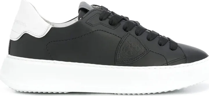 Side Logo Patch Sneakers