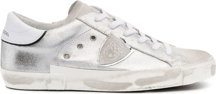 Side-Logo Patch Sneakers