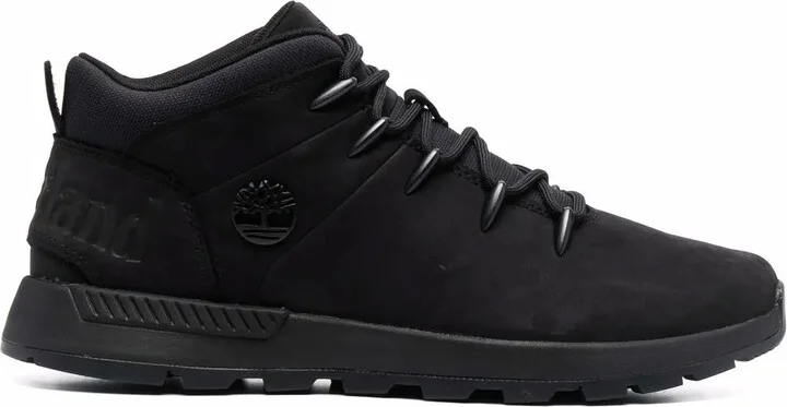 Side Logo-Plaque Sneakers