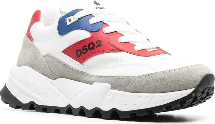 Side Logo-Print Chunky Sneakers - Image 2