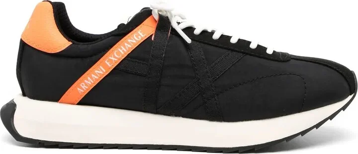 Side Logo-Print Detail Sneakers