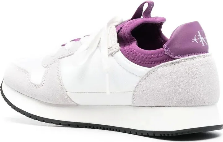 Side Logo-Print Low-Top Sneakers - Image 3