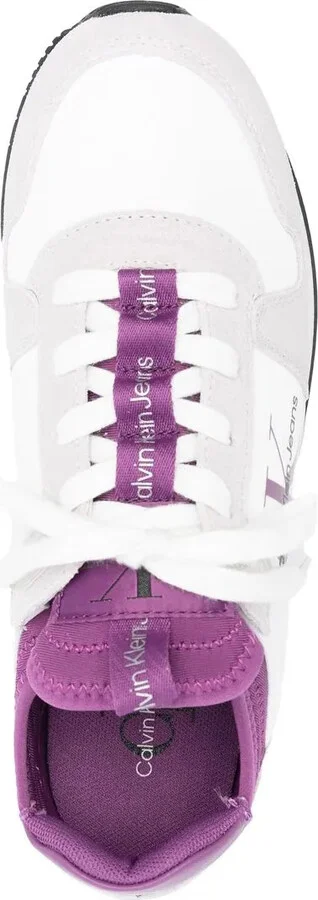 Side Logo-Print Low-Top Sneakers - Image 4