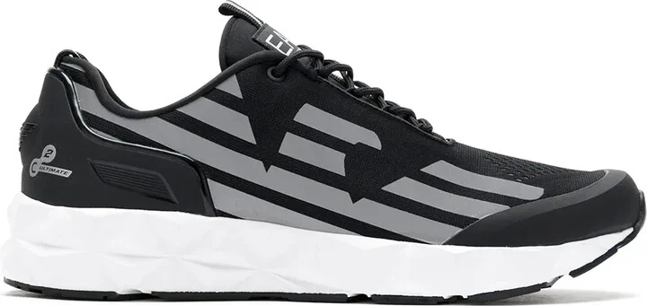 Side Logo-Print Low-Top Sneakers