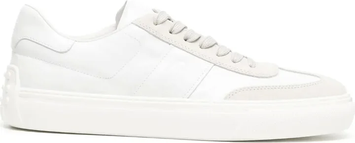 Side Logo-Print Low-Top Sneakers