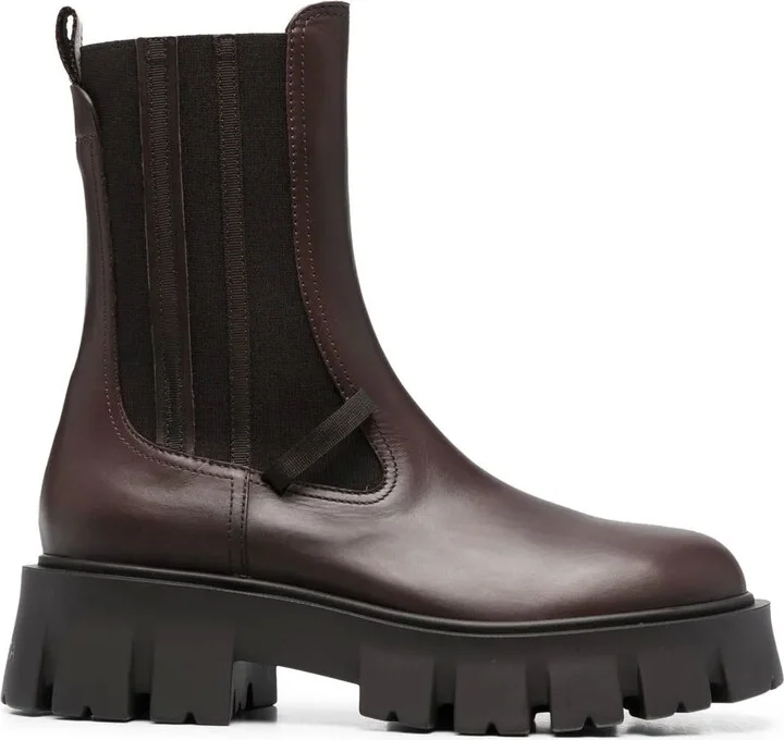 Side-Panel Ankle Boots