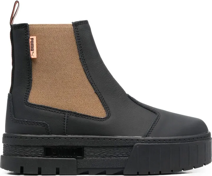 Side-Panel Ankle-Boots
