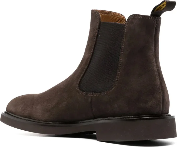 Side-Panel Suede Ankle Boots - Image 3