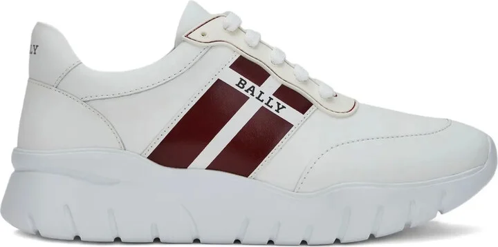 Side-Stripe Logo Sneakers