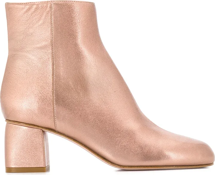 Side Zip Ankle Boots
