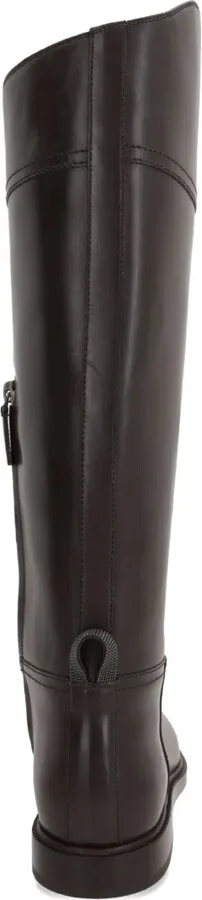 Side-Zip Calf Leather Boots - Image 3