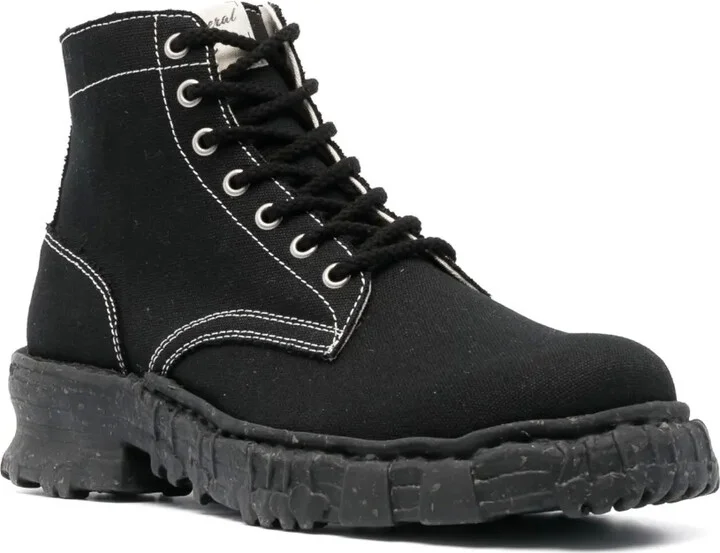Side-Zip Canvas Boots - Image 2