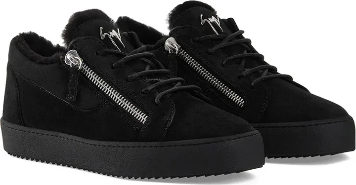 Side Zip Detail Sneakers - Image 2