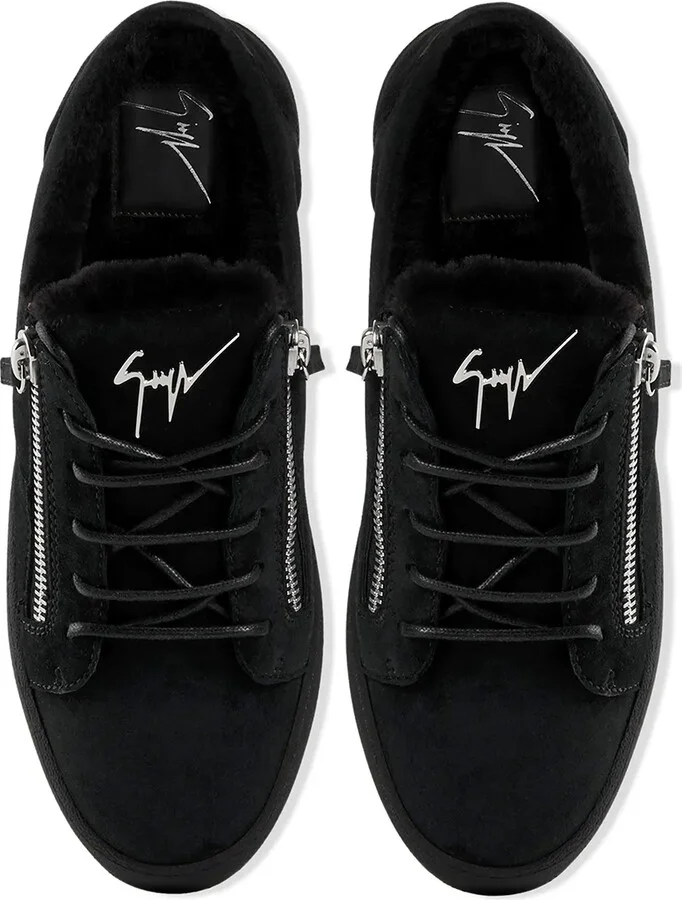 Side Zip Detail Sneakers - Image 4