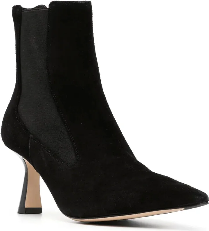 side-zip leather Chelsea boots - Image 2