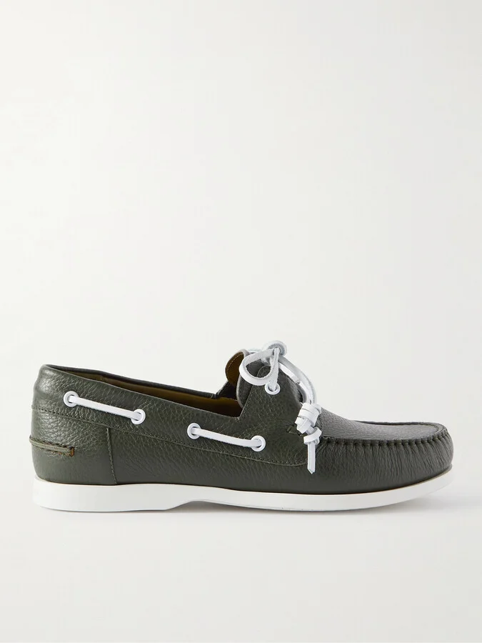 Sidmouth Full-Grain Leather Boat Shoes