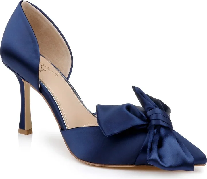 Navy Satin