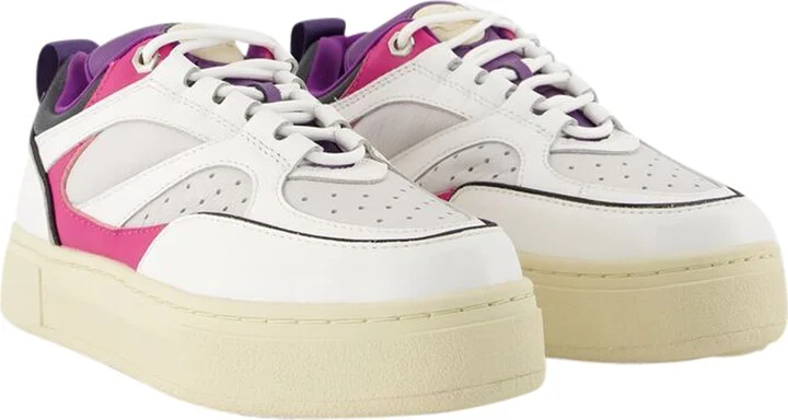 Sidney Sneakers in White Leather