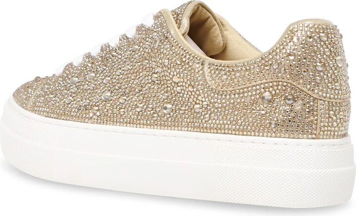 Sidny Crystal Pavé Platform Sneaker - Image 2