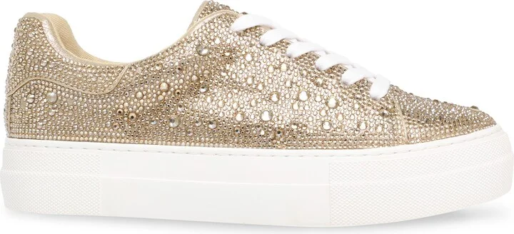 Sidny Crystal Pavé Platform Sneaker - Image 3