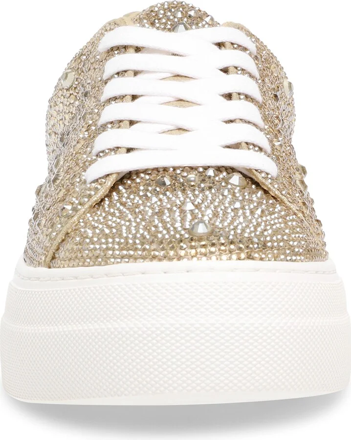 Sidny Crystal Pavé Platform Sneaker - Image 4
