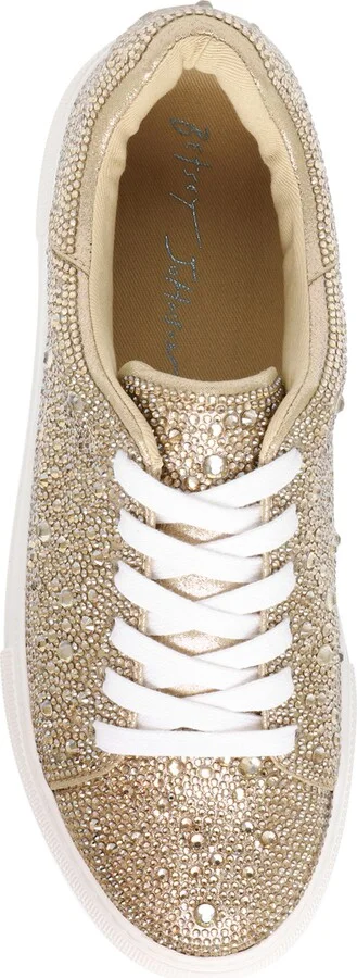 Sidny Crystal Pavé Platform Sneaker - Image 5