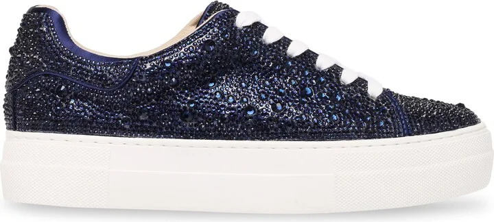 Sidny Crystal Pavé Platform Sneaker - Image 9