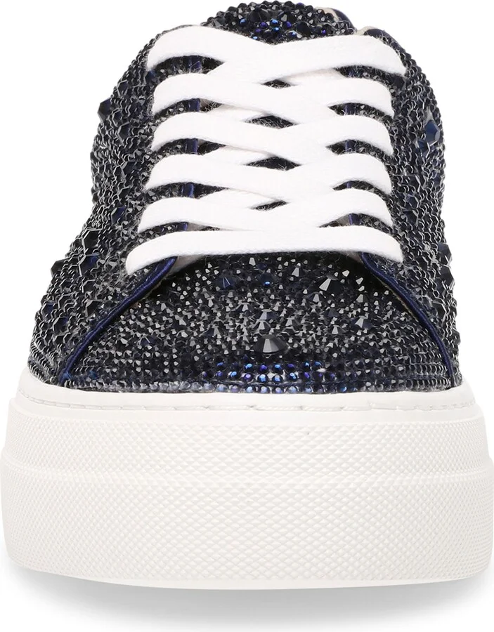 Sidny Crystal Pavé Platform Sneaker - Image 10