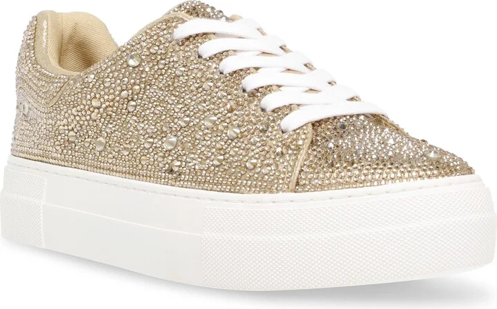Sidny Crystal Pavé Platform Sneaker