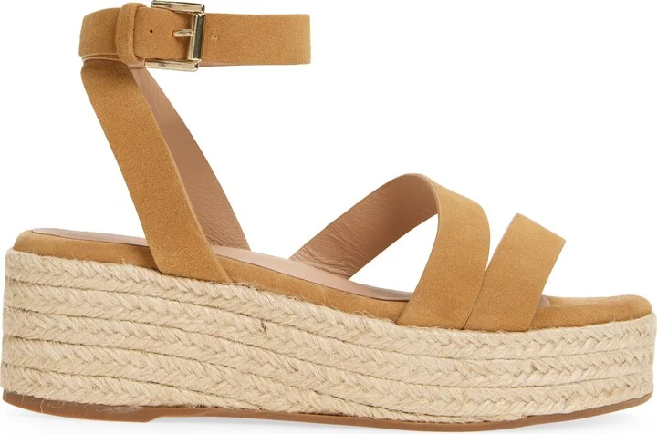 Siena Ankle Strap Espadrille Platform Wedge Sandal - Image 4