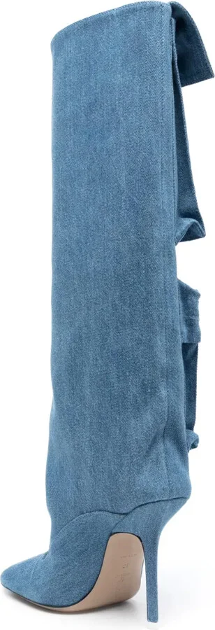 Sienna 105mm denim boots - Image 3