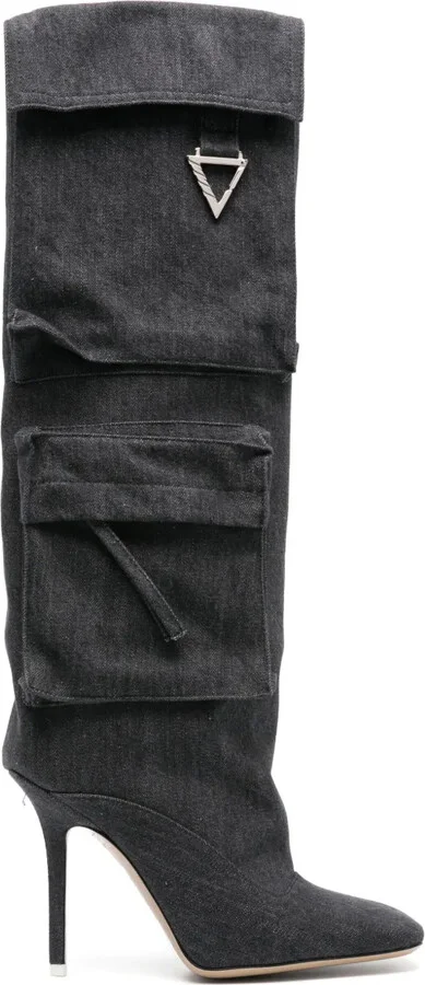 Sienna 105mm denim boots