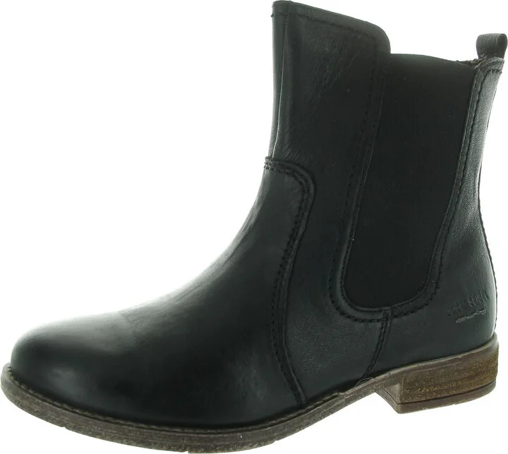 Sienna 80 Womens Leather Distressed Ankle Boots