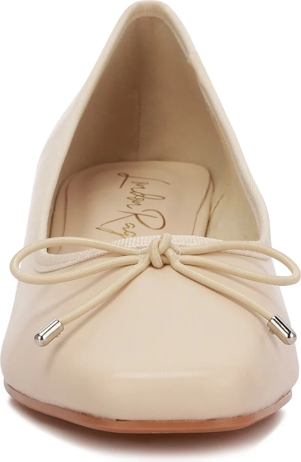 Sienna Block Heel Ballerina Pump - Image 3