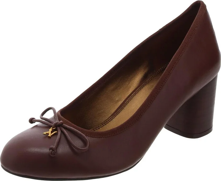 Sienna Womens Solid Wedge Heels