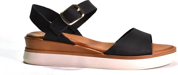 Sierra 2 Sandals In Black Nubuck