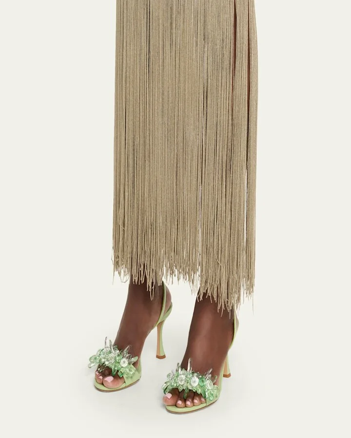 Sierra Embellished Leather Pumps - Image 2