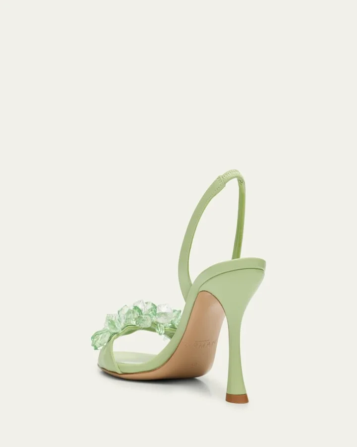 Sierra Embellished Leather Pumps - Image 6