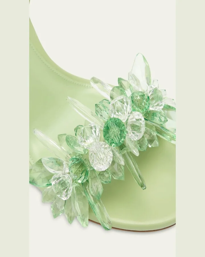 Sierra Embellished Leather Pumps - Image 8