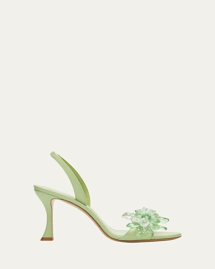Sierra Embellished Leather Pumps
