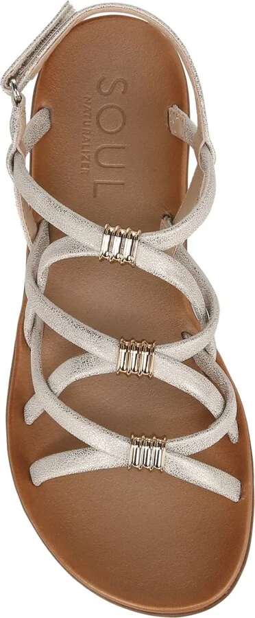 Sierra Strappy Sandal - Wide Width Available - Image 5