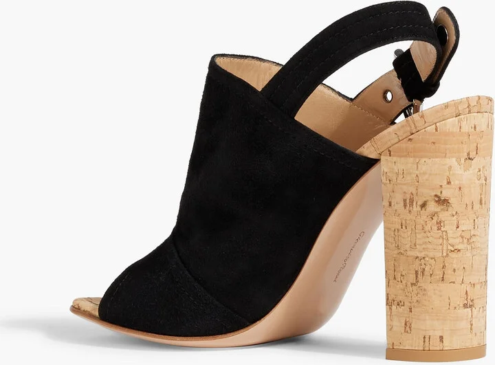 Sierra suede slingback sandals - Image 3