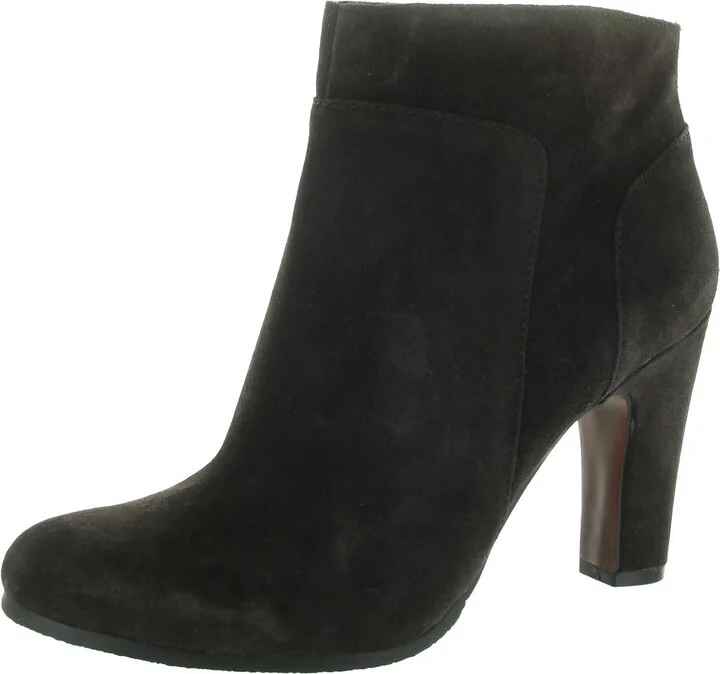 Sierra Womens Leather Ankle Boots