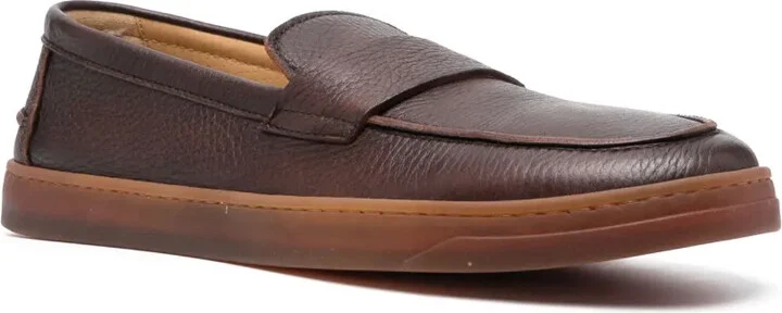 Sifnos pebble-leather loafers - Image 2