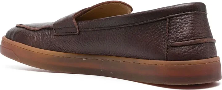 Sifnos pebble-leather loafers - Image 3